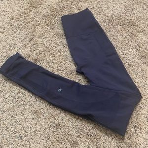 Blue charcoal Lululemon Athletica Leggings